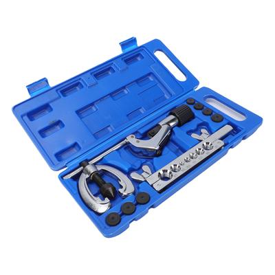 Flaring Tool Kit Multifunctional Metal Accurate Brake Line Flaring Tool Kit for Pipeline Installation and Maintenance