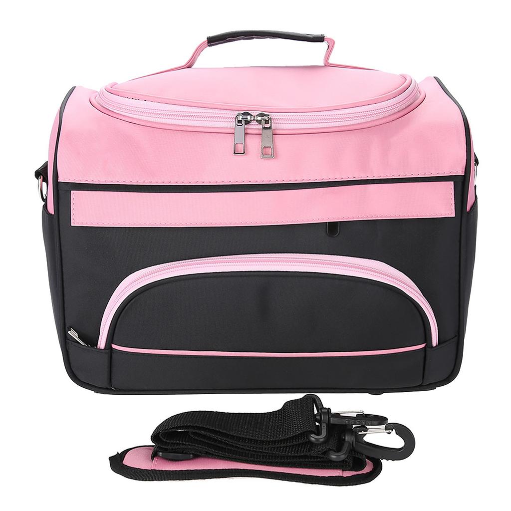 Large Capacity Pro Hairdressing Hair Equipment Salon Tool Carrying Bag Travel Storage Black