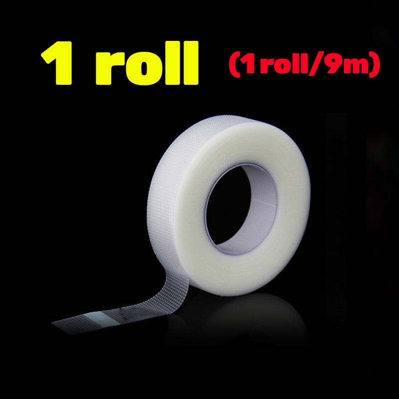 1-30 Rolls Eyelashes Extension PE Adhesive Tape Breathable Easy To Tear Lashes Grafting Under Eye Pad Micropore Tape Makeup Tool