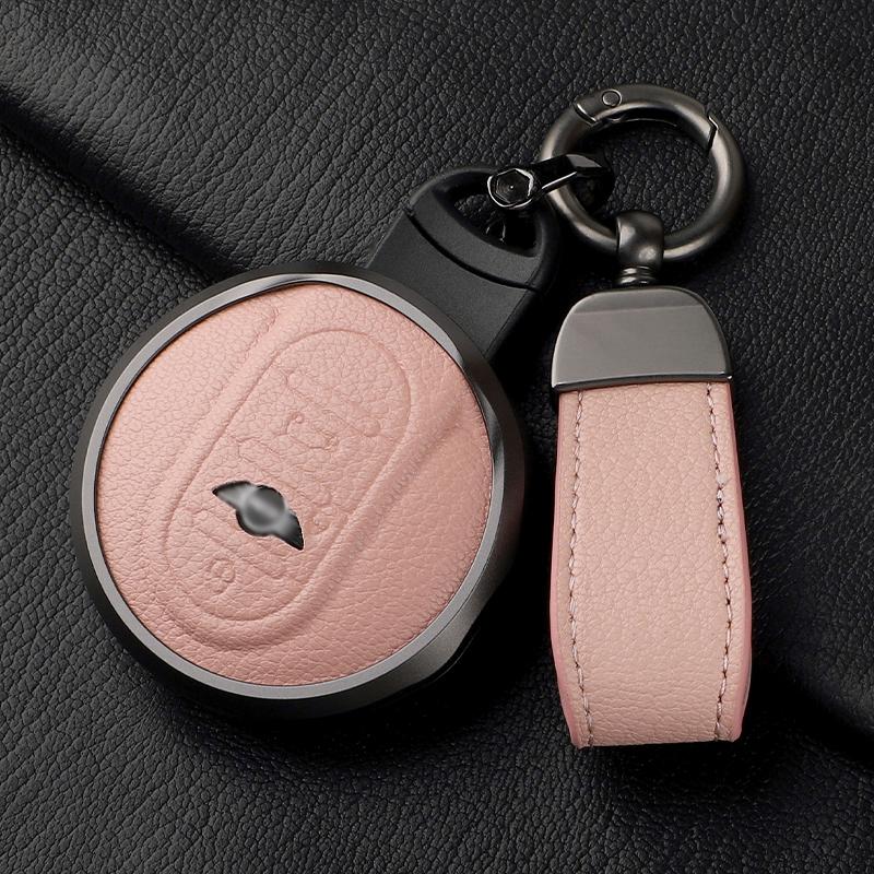 Metall und Leder Autoschlüsselhülle Abdeckung Für Bmw Mini COOPERS ONE JCW CLUBMAN Countryman R55 R56 R57 R58 F56 F55 F54 F57 F60 R59 R60