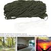 Durable Thickened Nylon Outdoor Hammock - Multifunctional Green Mesh Swing, Suitable for Gardens and Beaches
