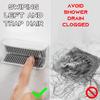 Silicone Hair Stopper Collector Disassemble Easy Installation Shower Hair Catcher Bathroom Tub Strainer Snare