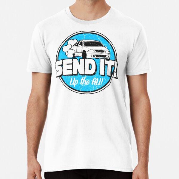 

AU Falcon SEND IT! Premium T-Shirt S to 5XL Made in the AU/USA T-Shirt S