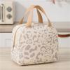 Durable Thermal Lunch Bag Insulated Ink Pattern Food Storage Pack Multi-purpose Large Capacity Picnic Bag
