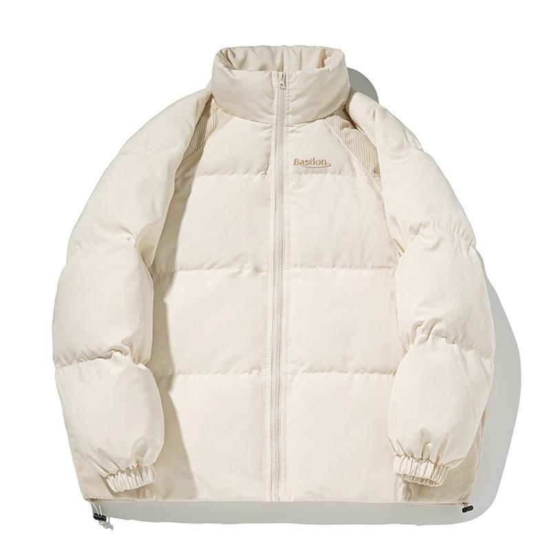 

Мужская повседневная хлопковая куртка в минималистичном стиле, однотонная, приталенного кроя, зимняя, для ежедневной носки, теплая XXL