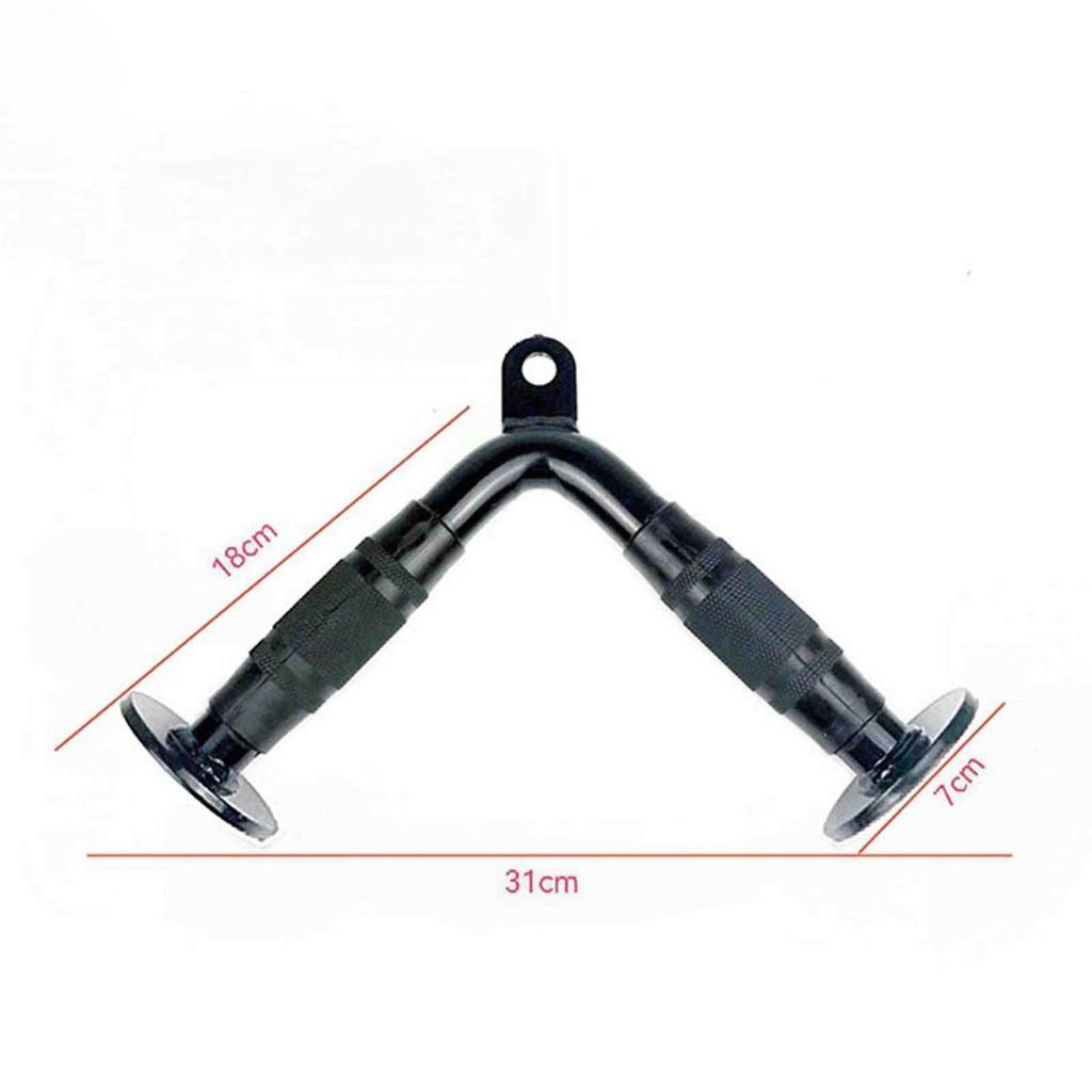 3 Pieces Pull Down Pulldown Attachment Handle with Rotating Axis for Grip Support Steel Build