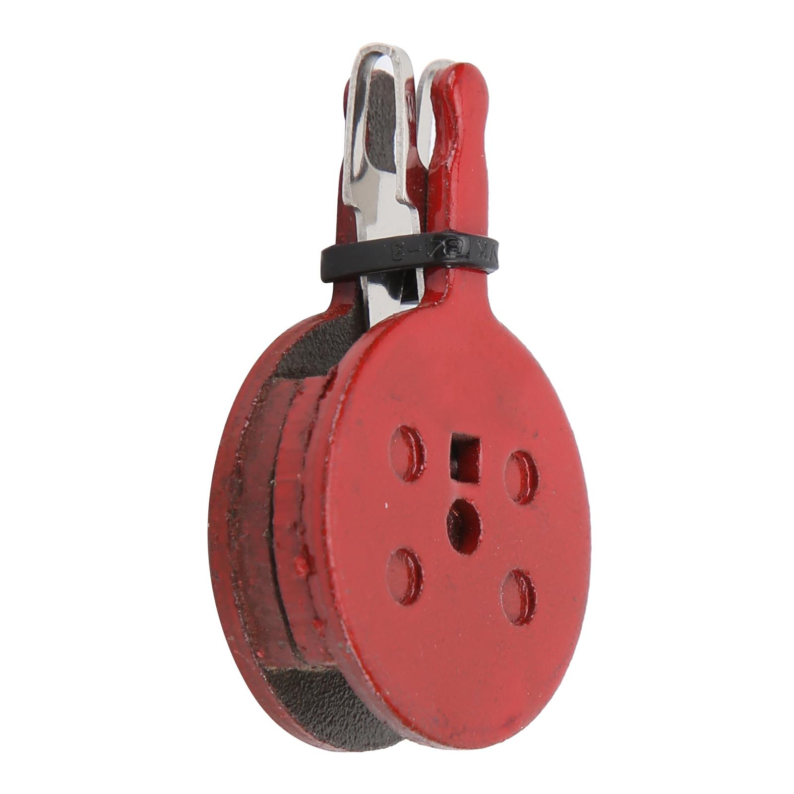 Bike Disc Brake Pads Shock Proof Resin SemiMetal Disc Brake Pads Set Bicycle Accessory LE-04R