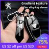 2026 Karštas automobilio lipdukas Cinko lydinio automobilio atlenkiamo nuotolinio valdymo rakto dėklas Fob dangtelis Laikiklis Korpusas Peugeot 208 3008 308 508 408 2008 4008 Automobilio