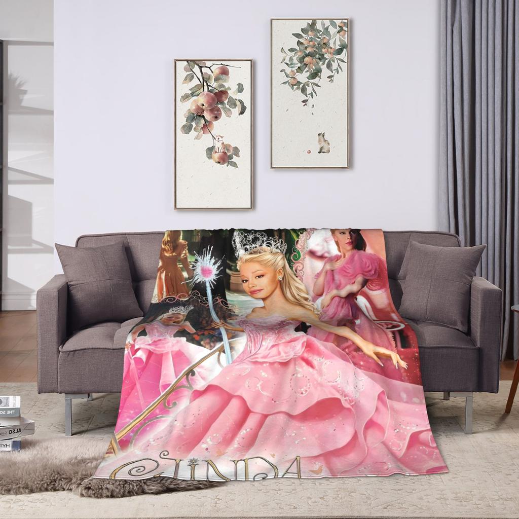 Wicked 2-bayingimg Flannel Blankets Soft Throw Blanket for Couch Chair Picnic Funny Bedspread Sofa Bed Cover