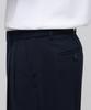 MUSINSA STANDARD Lightweight Real Wide Hidden Banding Slacks [Navy]