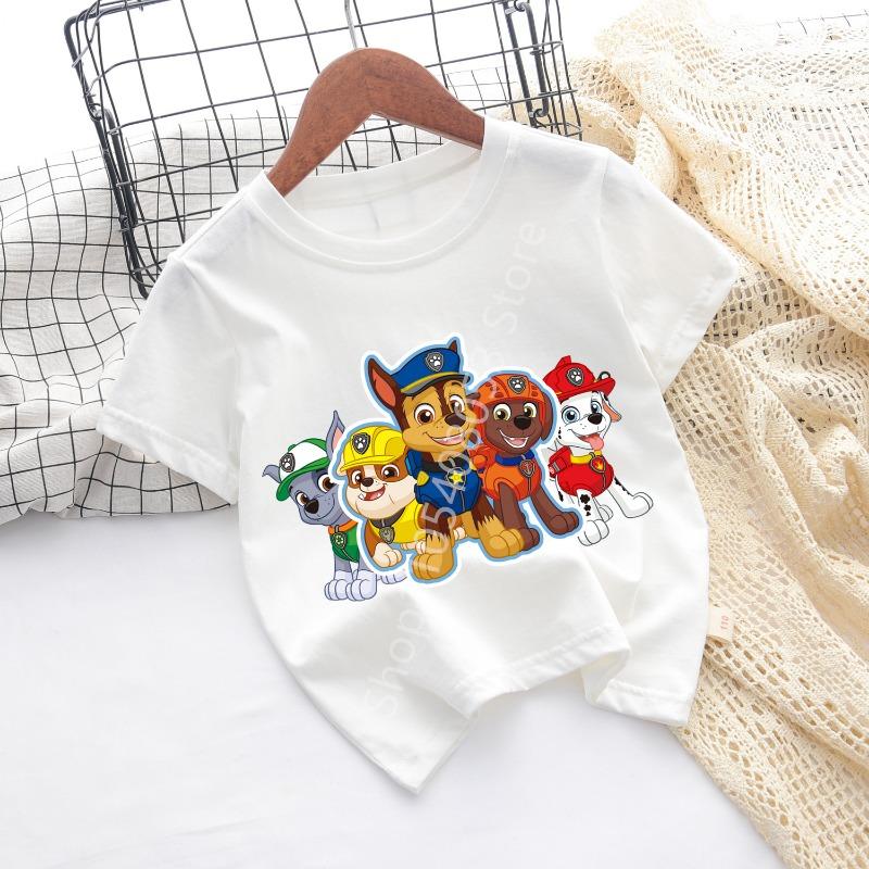 New Summer Kids Clothes Cute Short Sleeve T-shirt Boys Casual Soft Tops