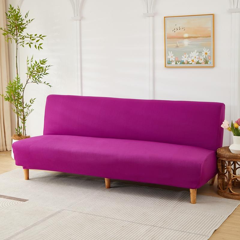 Breathable Sofa Bed Cover Without Armrestastic Couch Bed Cover Washable Anti Scratch Sofa Protector For Cat For Living Room