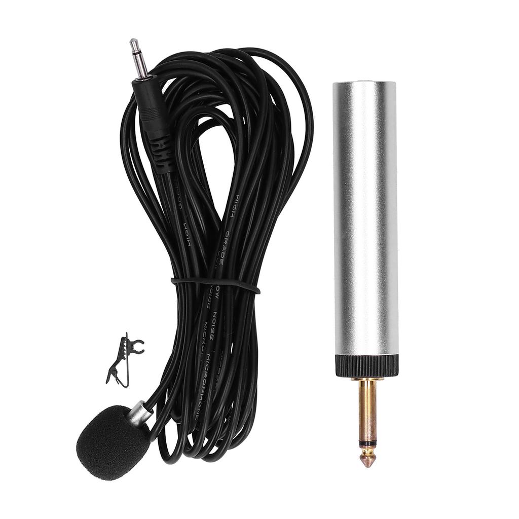 Professionelles Kondensatormikrofon Lavalier Ansteckmikrofon Clip-on Instrumentenmikrofon für Gitarre Sax