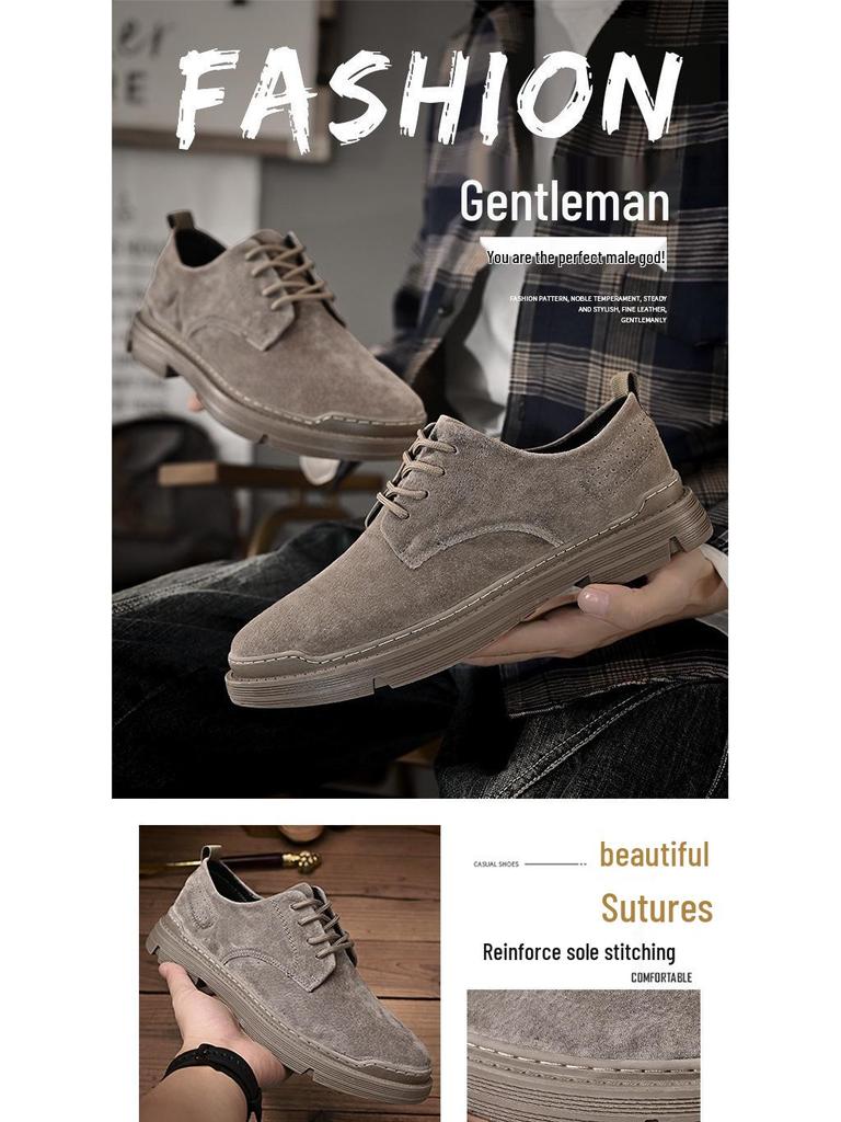 Pantofi Bărbați Piele Joasă Transfrontalieri: Stil Casual și de Afaceri Primăvară/Toamnă