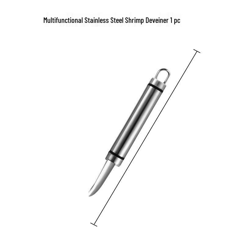 Shrimp Deveiner and Peeler: Multifunctional Tool for Cleaning, Opening, and Shelling