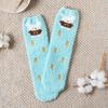 Daiso Clothed Rabbit And Carrot Sleep Socks Blue
