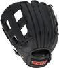 [Amazon.co.jp Exclusive] ZETT Catch Ball Glove for Beginners with Shock Absorbing Pads, 12-inch, Left-Handed Throw, Black (BDG3516VA)