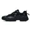 Fila Cat Paw 2 Modern Chic Fabric Synthetic Leather Tpu Comfortable Versatile Low-Top Dad Sneakers Men sneakers Black F12M124144FBK