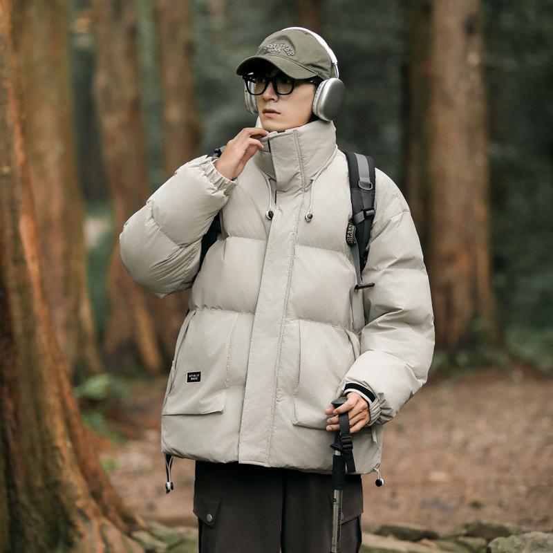 Winter Men Thick Padded Jacket Coat Fashion Casual Women