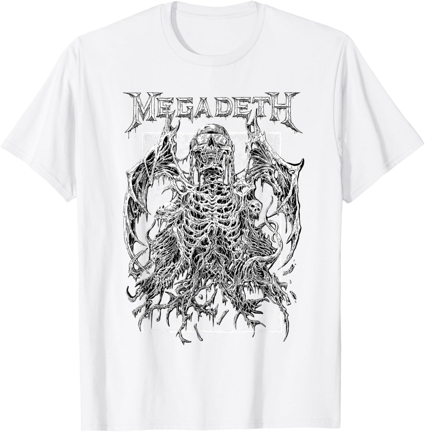 

Megadeth Вінтажна футболка з Генералом Віком З короткими рукавами Класичний гарячий продукт Y2k Висококласний Розкішний висока якість Унісекс Оверсайз м який 2XL