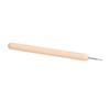 Wooden Handle Wire Rounder Steel Cup Bur Wire Rounder Jewelry Making Tool for Smoothing and Finishing