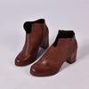 2022 Autumn Plus Size Round Toe Chunky Heel Fashion Pumps for Women