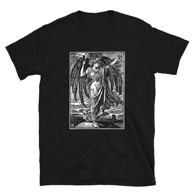 

230 Gsm 100% Cotton Paris Commune Angel Shirt XXS чёрный