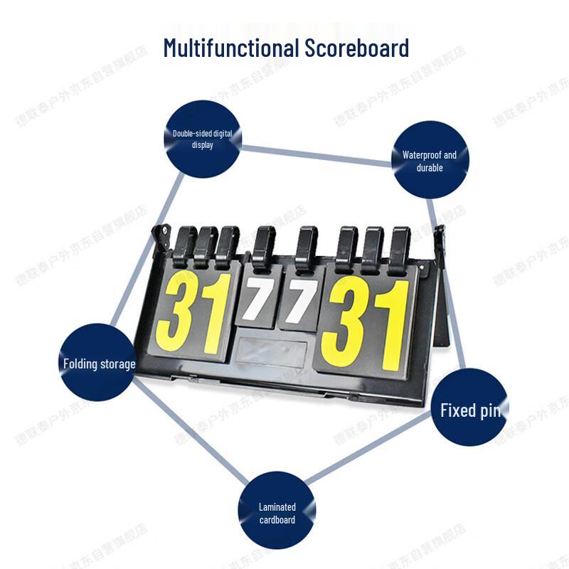 Professional Pool Table Flip Scoreboard
