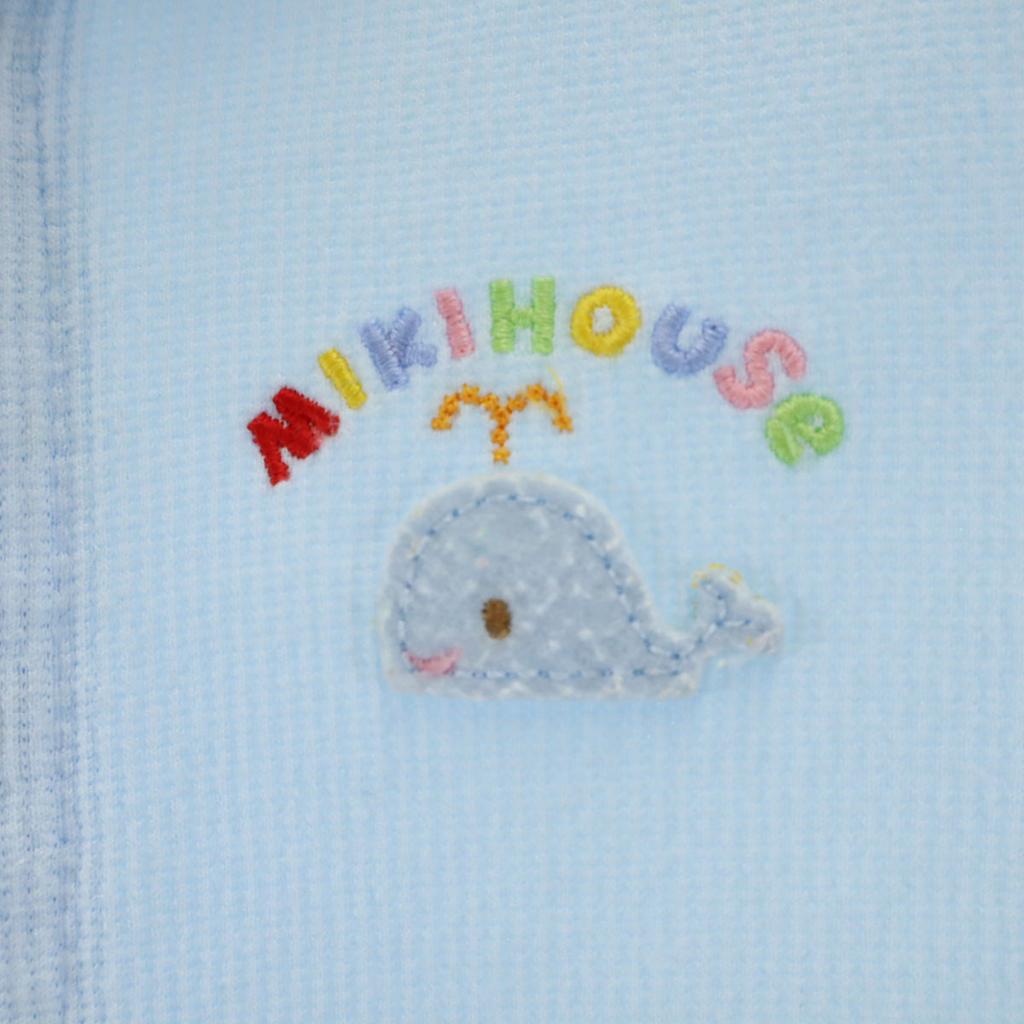 mikihouse made in Japan Short sleeve Coverall 70 Light blue Kid's Used