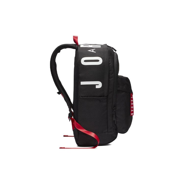Jordan Patrol Sport Freizeit Polyester Rucksack Unisex Rucksäcke Schwarz Rot 9A0172-023