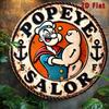 Vintage Popeye Metallschild Zoll Retro Wandkunst Dekor für Zuhause Garage Cafe