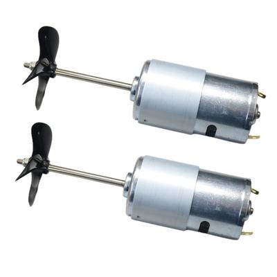 Thread Long Shafts Motors 12V Voltages Double Propellers for Efficient Boats Propulsions Strong 8kg/cm