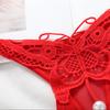 Women Solid Gstring Opening Crotch Thong Panties Brief Lingerie Underwear Sexy