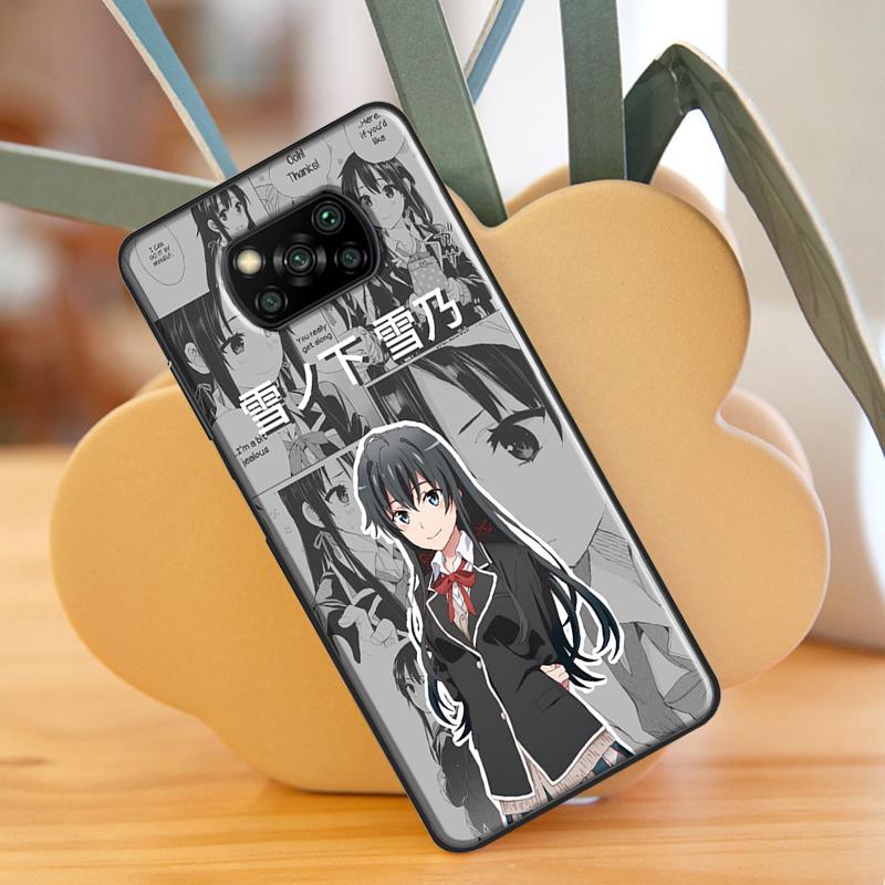 

Чехол для телефона Yukino Yukinoshita oregairu для Xiaomi Mi 11T Pro 10T 11 Lite 11 Ultra Coque для POCO F3 X3 GT M3 M4 X3 Pro Mi 10Lite
