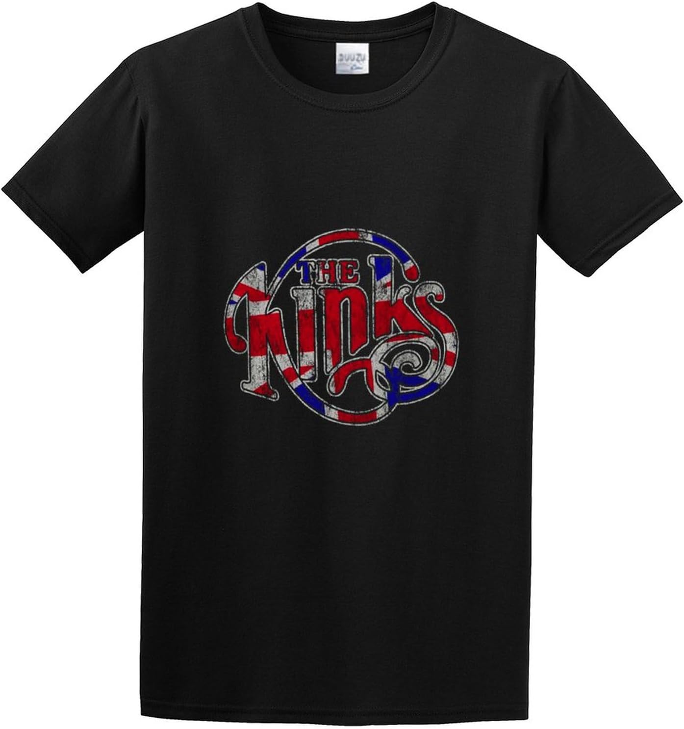 Men s T Shirts The Kinks Logo Black 3XL чёрный