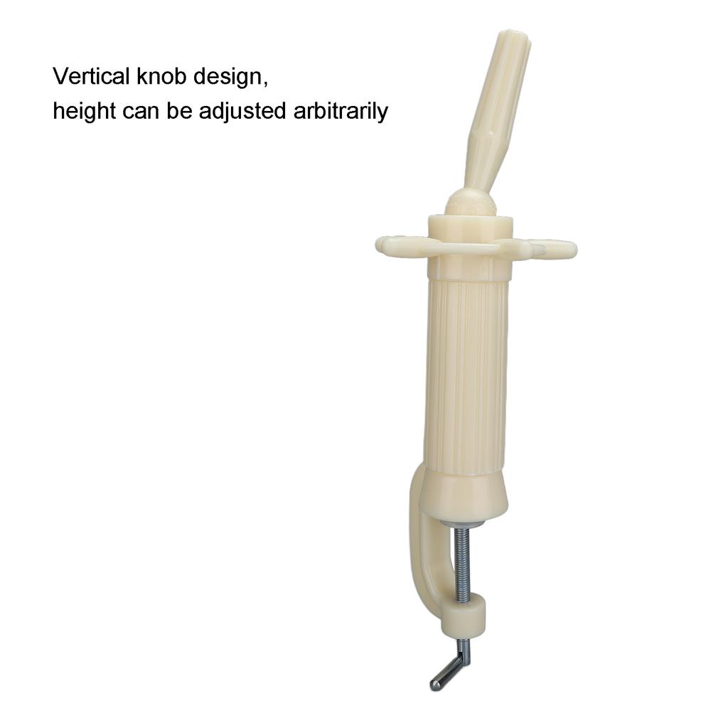 Manikin Head Stand Height Adjustable Mannequin Head Clamp Holder for Training Head