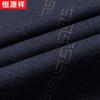 Hengyuanxiang Men's Plaid Ice Silk Business Casual Short Sleeve Shirt