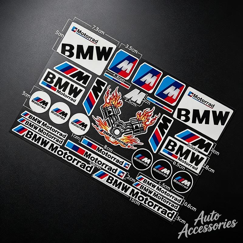MLKL5 High Reflective Car Badge Decor Stickers Car Motorcycle Night Driving Safety Luminous Decals For BMW 1 3 5 7 Series X1 X3 X5 X7