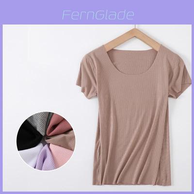 Elegant Summer Short Sleeves Tops Sexy Women Basic Tees Cropped T-shirt Blouse