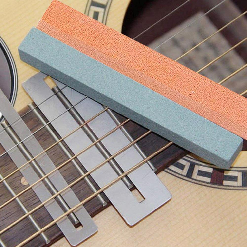 R510 6PCS Guitar Fret Tool Kit Fret Hammer & Fret File & Fingerboard & Grinding Stone & Ruler