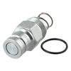 Hydraulic Quick Coupler 3/8 Inch Male Flat Face for Bobcat Loaders 753 763 773 863 A220 A300 A770 Part 7246798