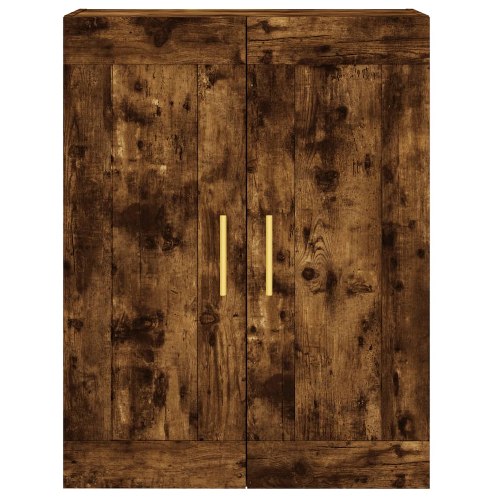 Highboard Smoked Oak 69.5 x 34 x 180 cm Particleboard