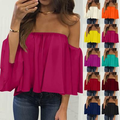 Women's Tube Top Solid Color Strapless Sexy Top