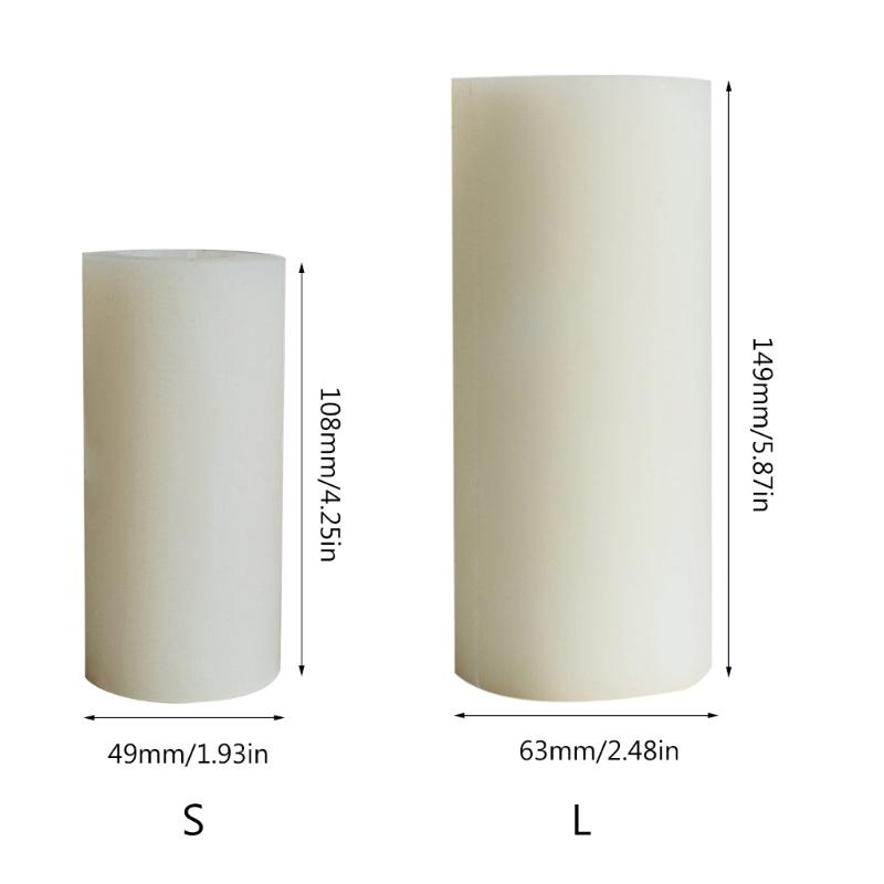 Silicone Candle Mold for Home Decorations Waxes Mold Water Ripple Cylindrical Candle Making DIY Aromatherapy Candle Art