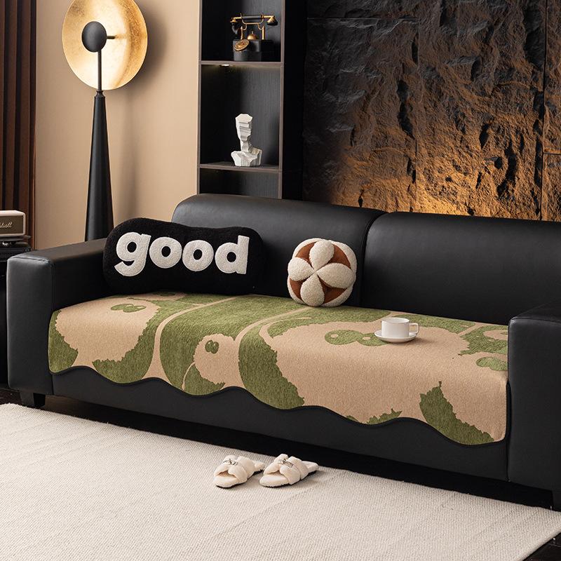 

Cartoon Special-Shaped Sofa Cushion Cover New Four-Season Universal High-End Sofa Towel Seat Cushion Non-Slip Cover 90*70cm