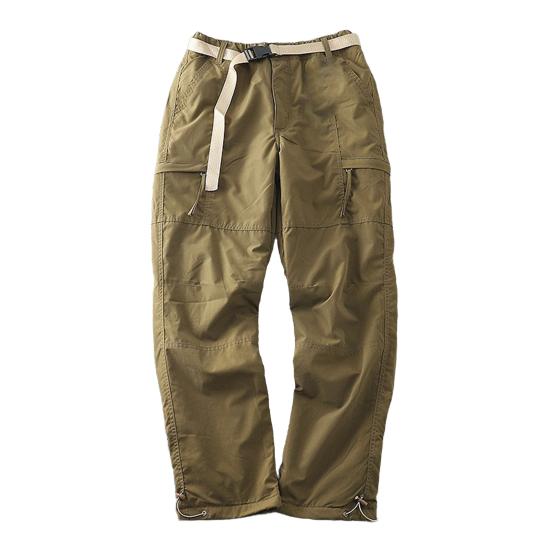 Herre Tykke Cargobukser Fleeceforet Fritidsbukser Multi-lomme Rett Ben Høst Vinter Bukser for Daglige Utflukter Streetwear