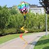 Colorful Hot Air Balloon Sequin Windmill Spinner - Outdoor Garden Decoration
