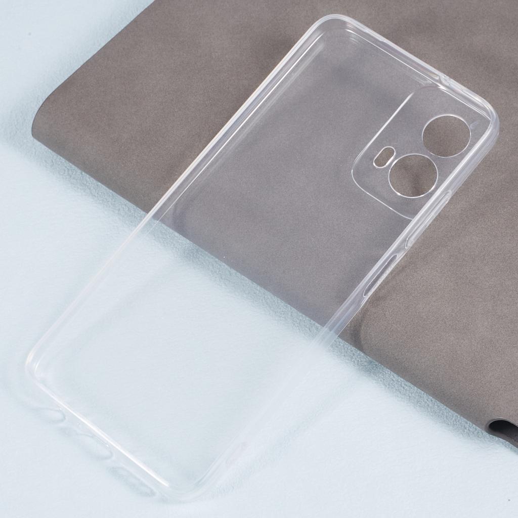 For Motorola Moto G45 5G/G34 5G Case Watermark-Free Glossy TPU Transparent Phone Cover