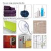 15Pcs PVC Suction Cup Hooks Transparent Wall Hook Practical Towel Hanger  Bathroom