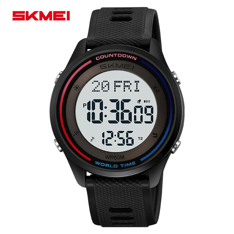 Electronic watch student outdoor leisure men's electronic watch trendy luminous waterproof watch
